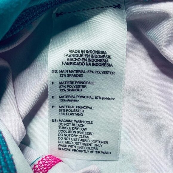 Adidas Climalite Floral Print Cropped‎ Pant Size Small - Picture 8 of 9